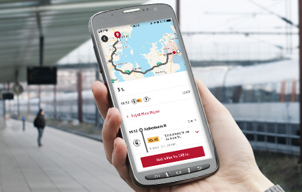 Hav alt lige ved hånden med DSB App
