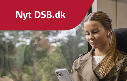 Vær blandt de første til at se DSBs nye hjemmeside